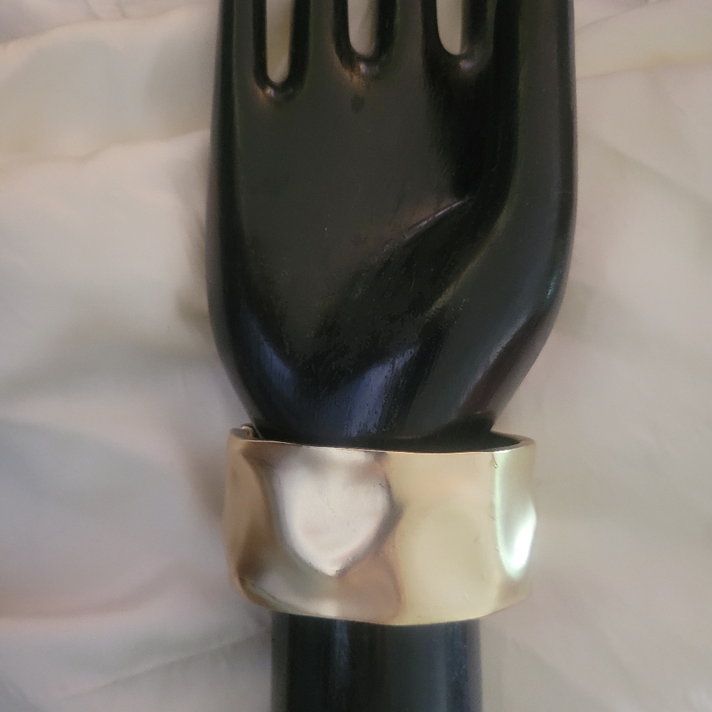 Chico's Goldtone Large Bangle Braclet